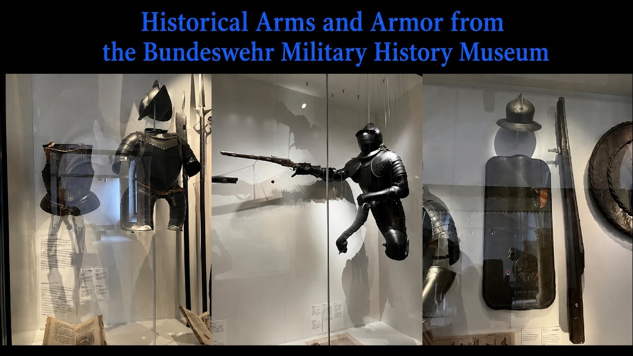 Historical Arms and Armor from the Bundeswehr Military History Museum, Dresden, Germany