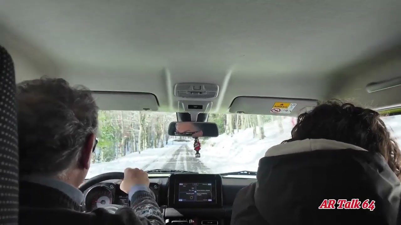Viaggio nel Parco Nazionale delle Serre , nevicata  2026 .
