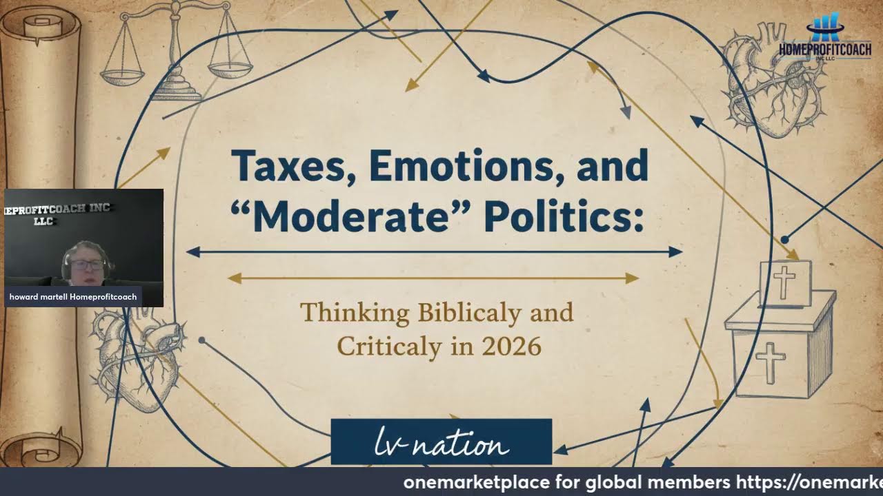 “Taxes, Emotions, and ‘Moderate’ Politics: Thinking Biblically and Critically in 2026”