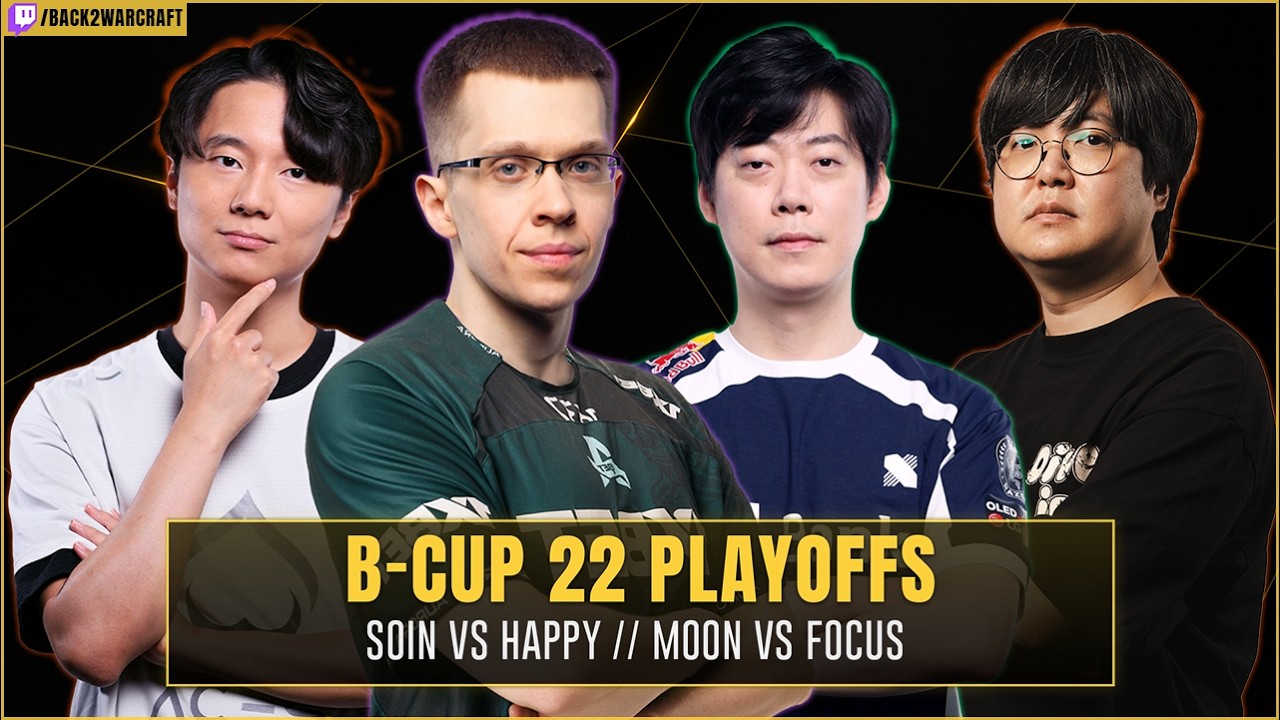 PLAYOFFS BABY ⚔️ Happy vs Soin // Moon vs FoCuS🏆 B-Cup 22 Round of 8 w Neo & Remo !OperaGX  !FOML