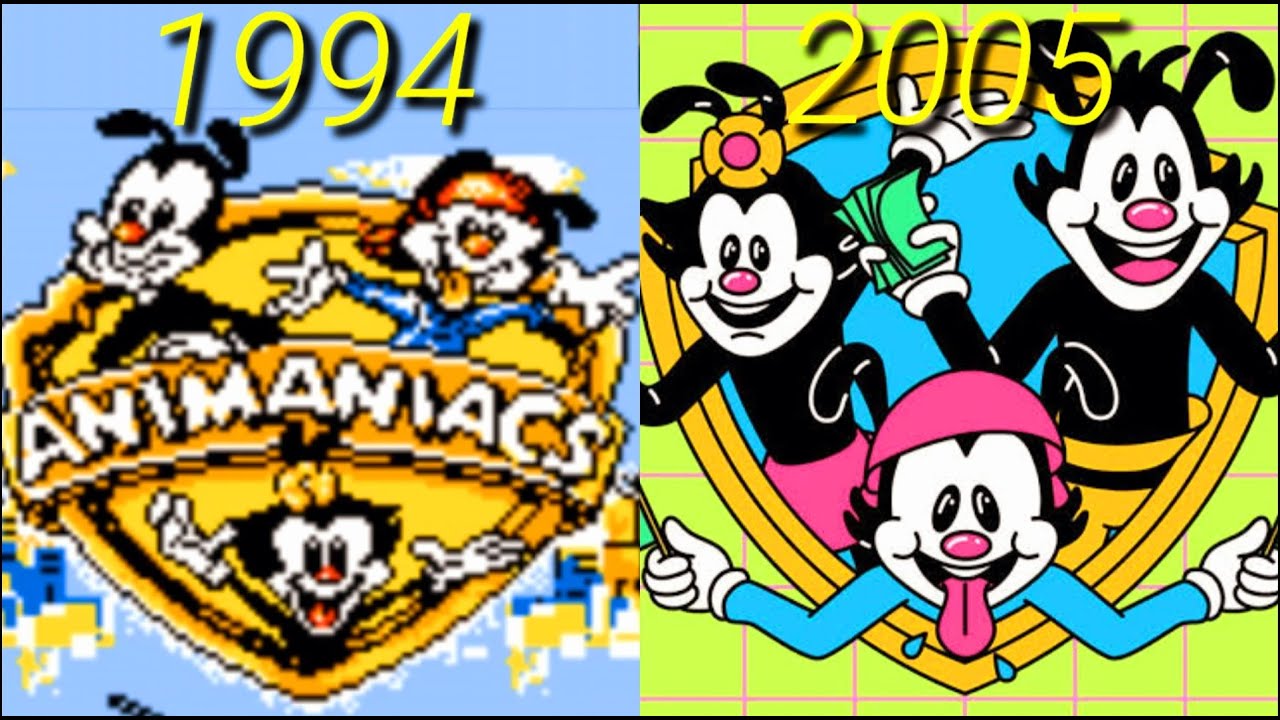 Evolution Of Animaniacs Games 1994~2005