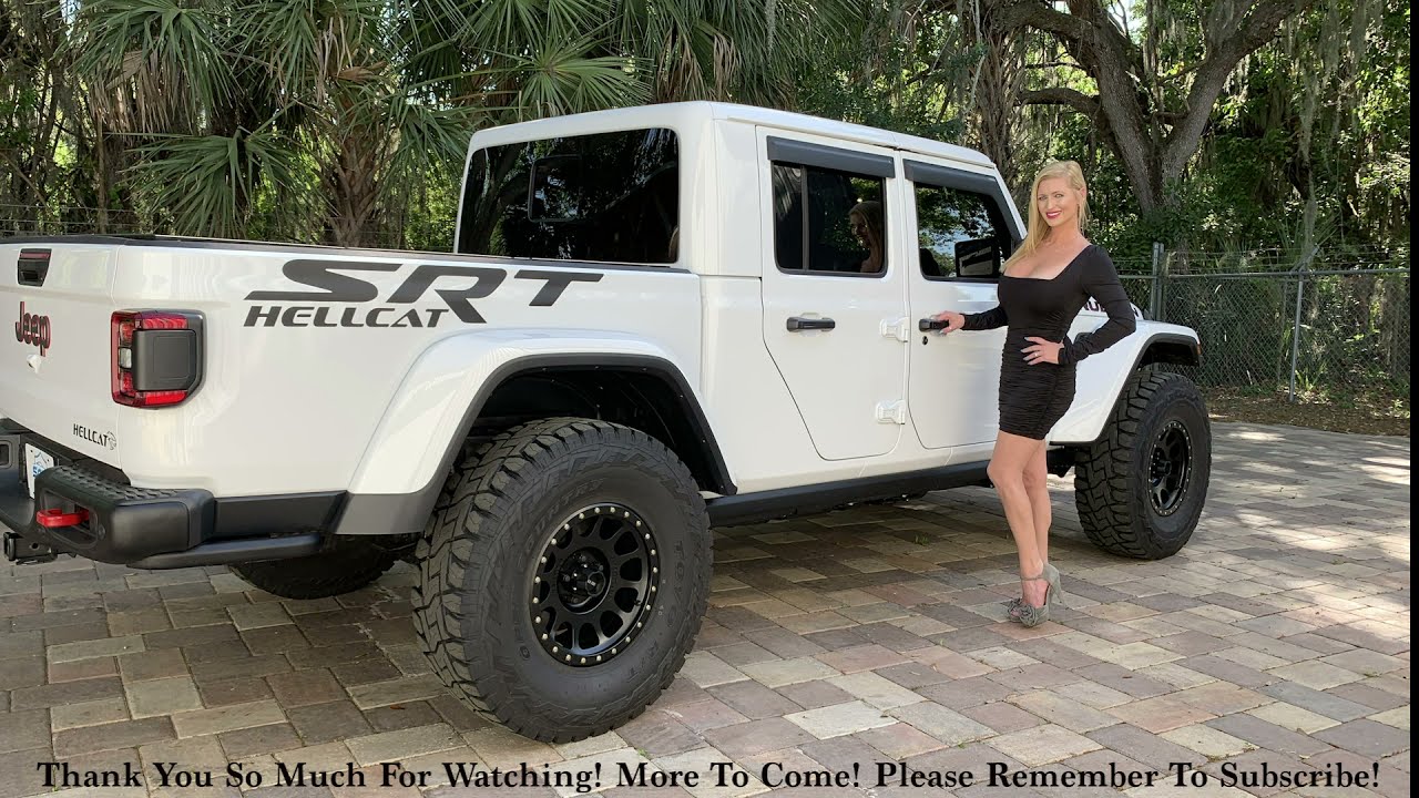 2020 HELLCAT Jeep Gladiator Rubicon 4x4! Review & For Sale by: MaryAnn!!!