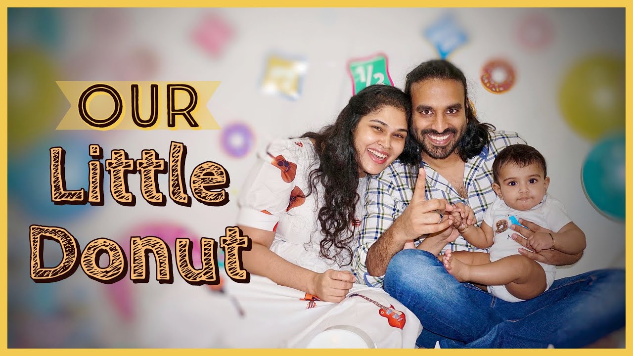Vlog || బుజ్జిబాబు మాట్లాడితే ? **Half Way to ONE**|| Birthday Theme || Donut Decor || 6months Old