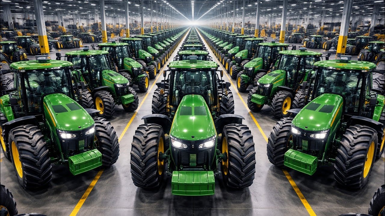 100 Days of Engineering in 10 Minutes: The Making of an 8R 410 Tractor