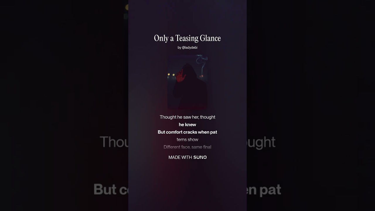 Only a Teasing Glance by Lady Debi