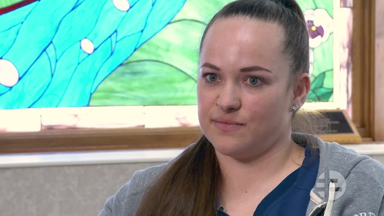 Night Shift Nurse, Single Mom of Three Recognized for Kindness | Sanford Health News