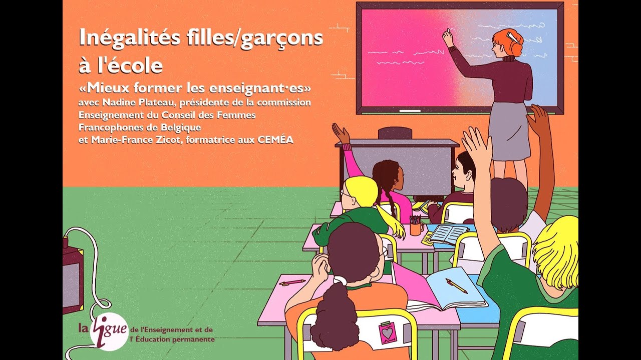 Webinaire « Les inégalités filles-garçons à l’école : Mieux former les enseignant·es »