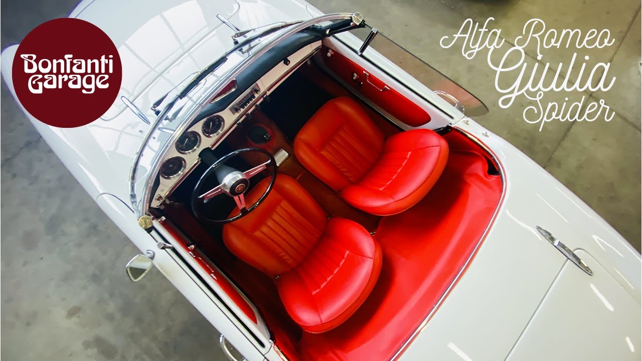 Alfa Romeo Giulia Spider, l'evoluzione della Giulietta Spider - Bonfanti Garage