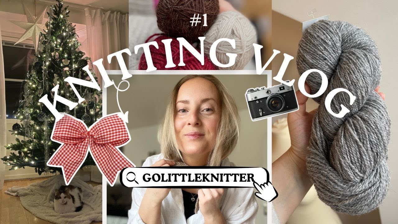 Knitting Vlog | #1 | triss i maja karlsson