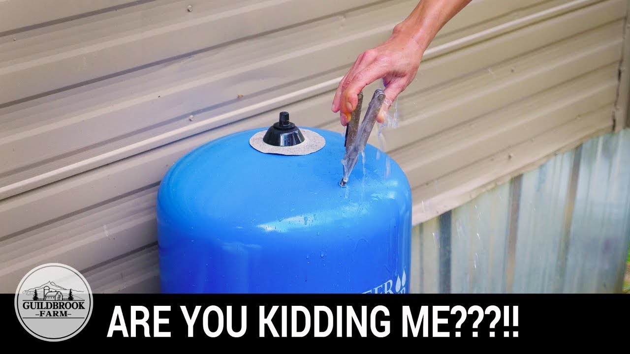 The Off Grid Water Saga Continues...Bad Pressure Tank?
