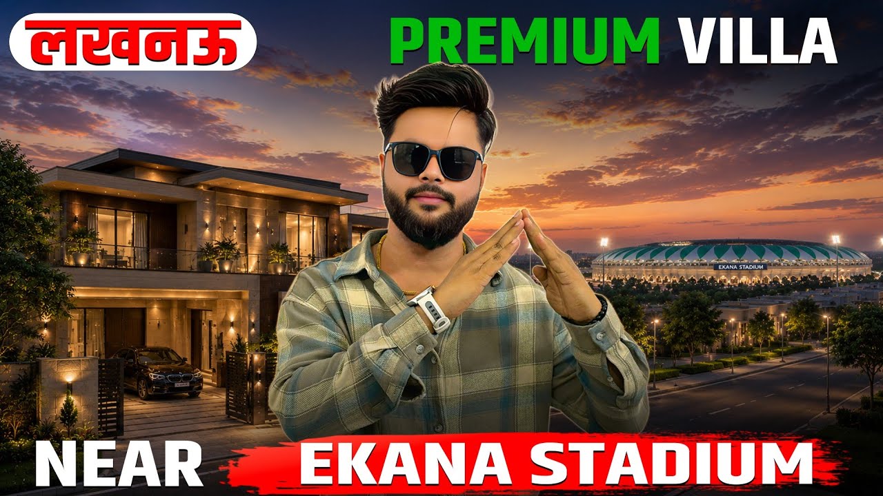 Ulta Premium Villa for sale near Ekana Stadium | LDA approved | RERA registered | House in Lucknow 