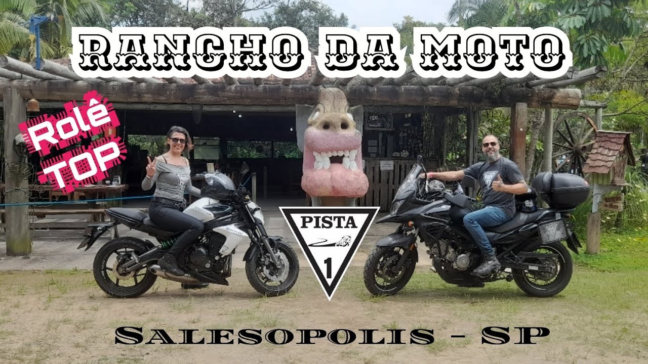 Passeio de moto para o Rancho da Moto - Sales&oacute;polis SP