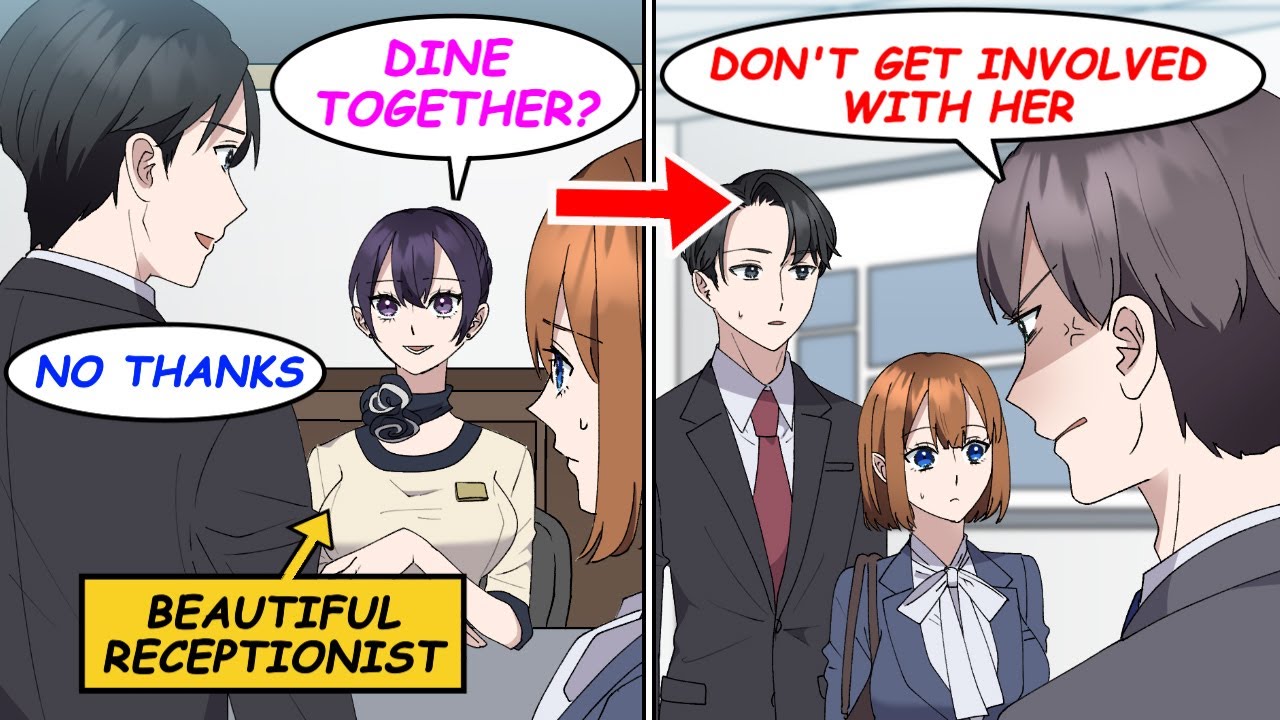 【Manga】My business partner's beautiful classmate often talk to me. An employee who was jealous of me