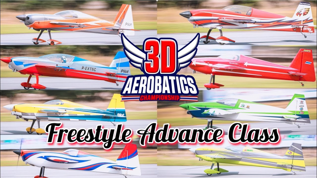 Freestyle Advance Class Thailand 3D Aerobatics Championship 2024 ✈️🇹🇭💪