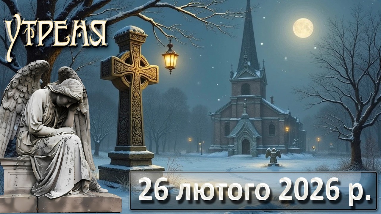 Утреня 26 лютого  2026 р.