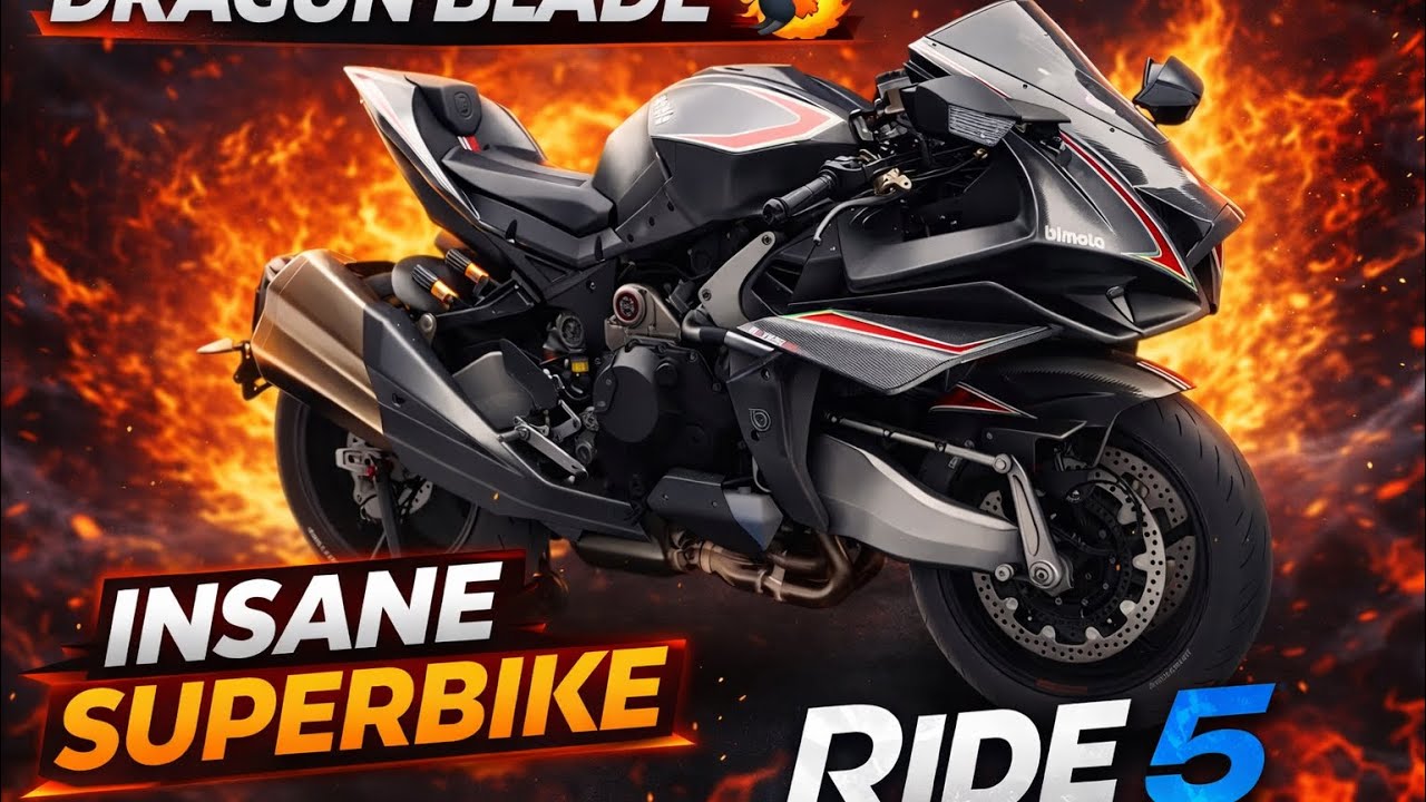 RIDE 5 PS5 Gameplay- Gameplay On DRAGUNBLADE 666