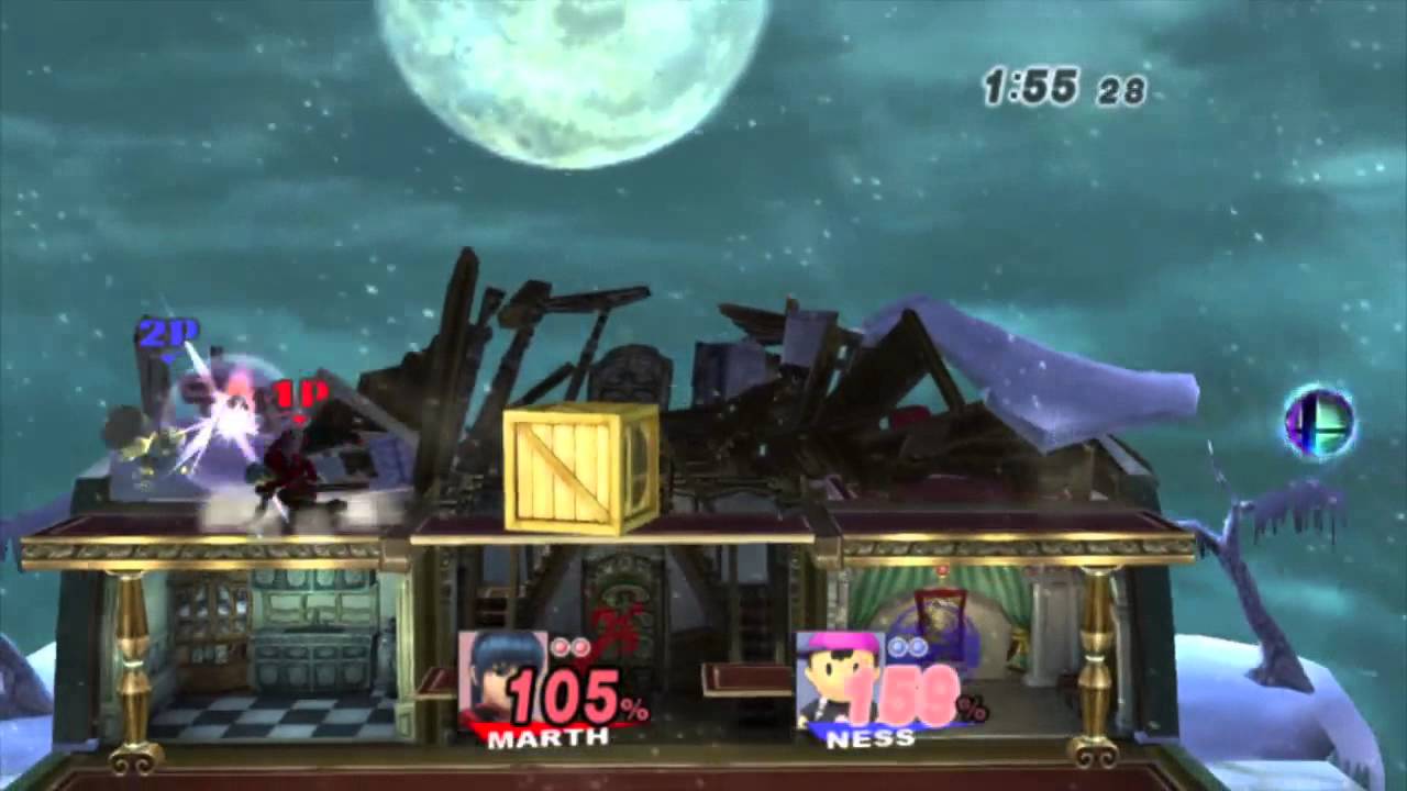 【SSBB TAS】Marth vs.Ness