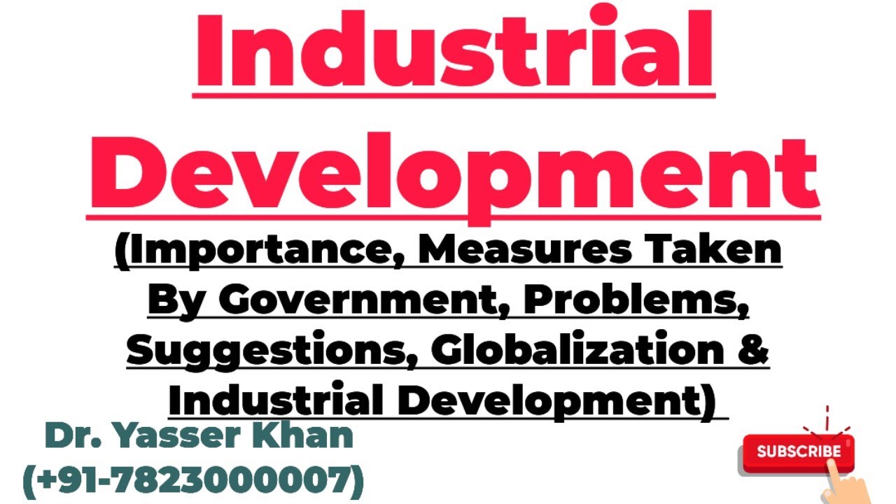 Industrial Development | Industrial Development In India | Industrialization | Economics | CUET UGC