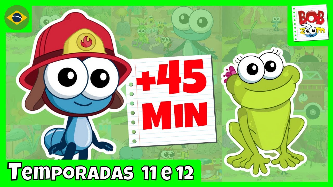 Temporadas 11 e 12 - Completo | Bob Zoom | Vídeo Infantil Musical Oficial @BobZoom