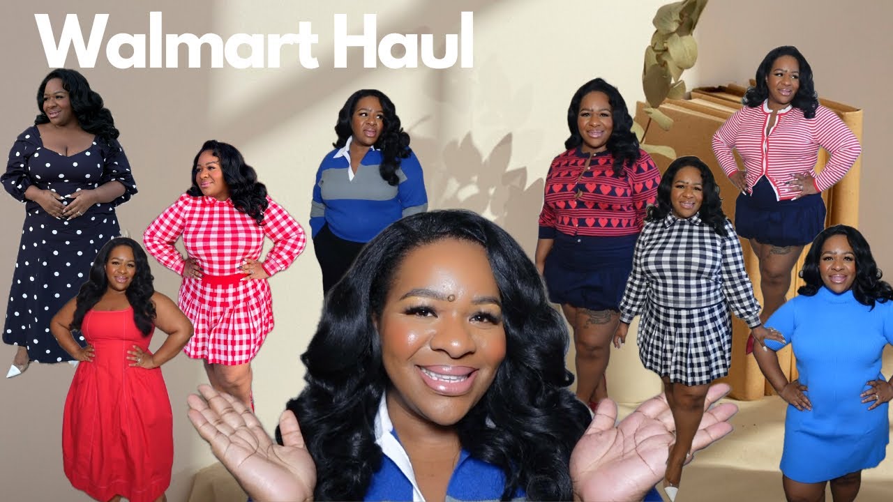 Curvy Girl Walmart Haul: Winter to Spring Transition Finds 🌸