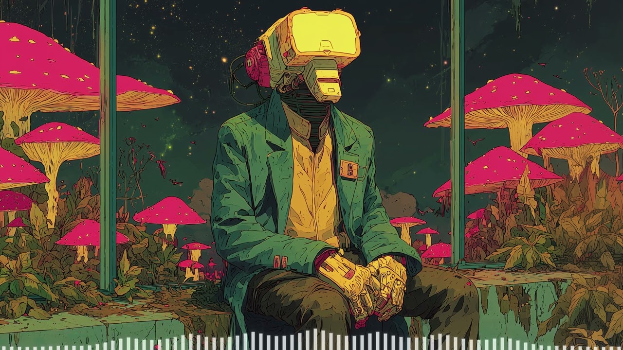 Waiting Under Stars🍄🤖 // Chill Electronic Lo-Fi