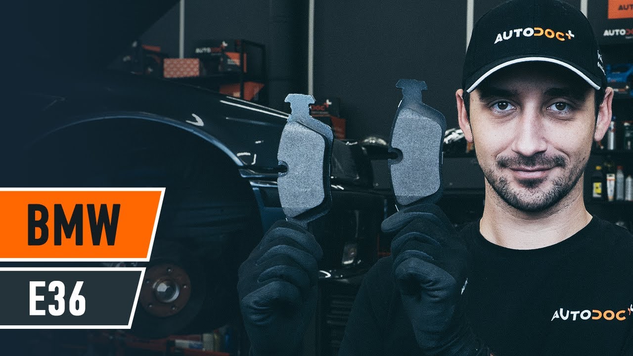 Come sostituire pastiglie freno della parte posteriore su BMW E36 [VIDEO TUTORIAL DI AUTODOC]