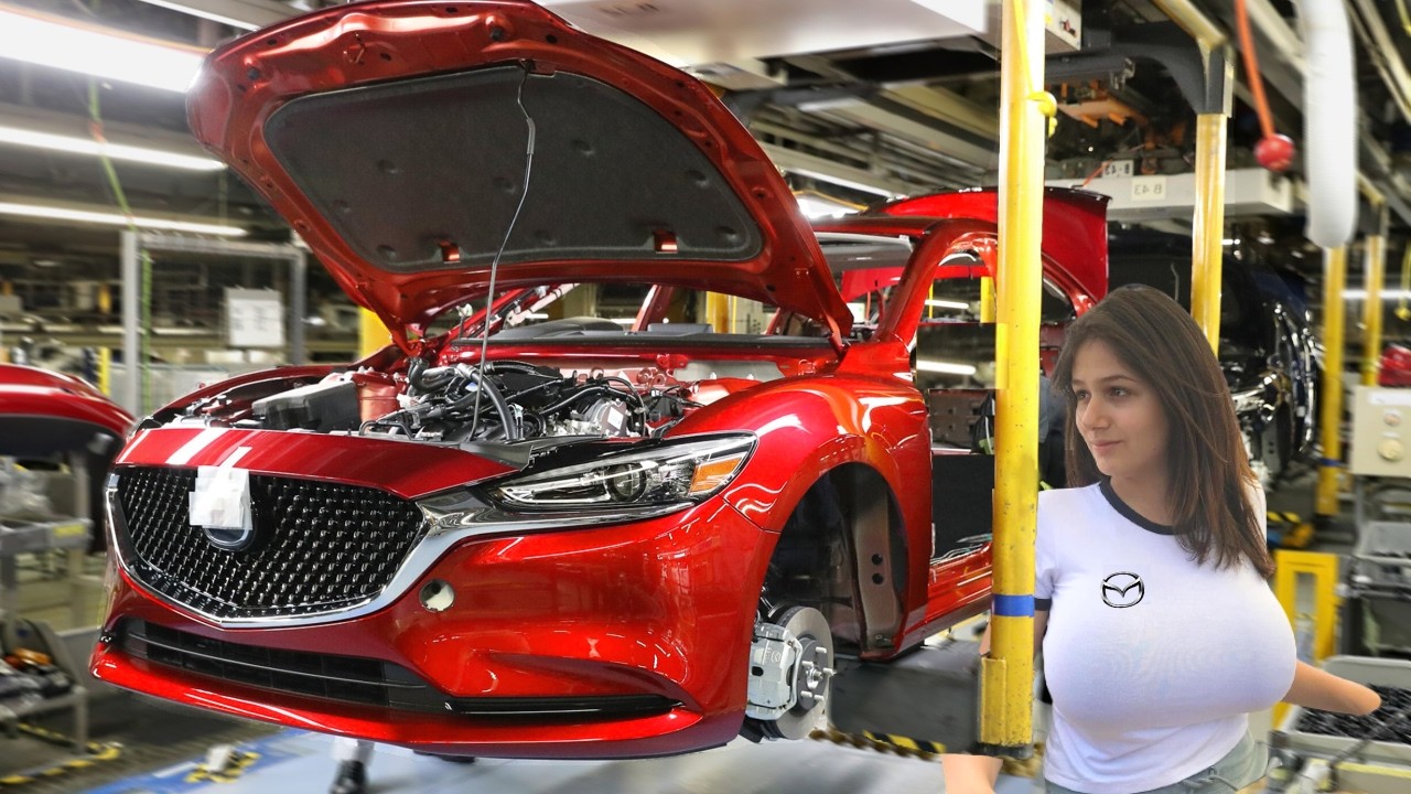 Making of MAZDA [Japan]🚙: Factory – How it's built? ➕Development of Mazda {Production & Assembly}