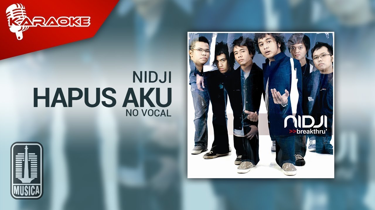 Nidji - Hapus Aku (Official Karaoke Video) | No Vocal - Female Version