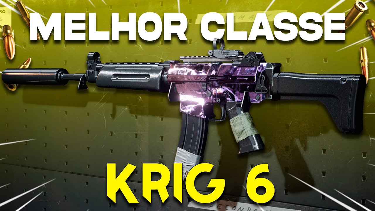 A assault MAIS PRECISA do CoD COLD WAR! Melhor Classe de KRIG 6!