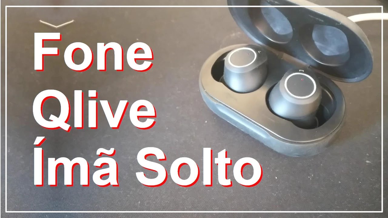 Conserto de Fone Bluetooth da marca Qlive com Ímã Solto