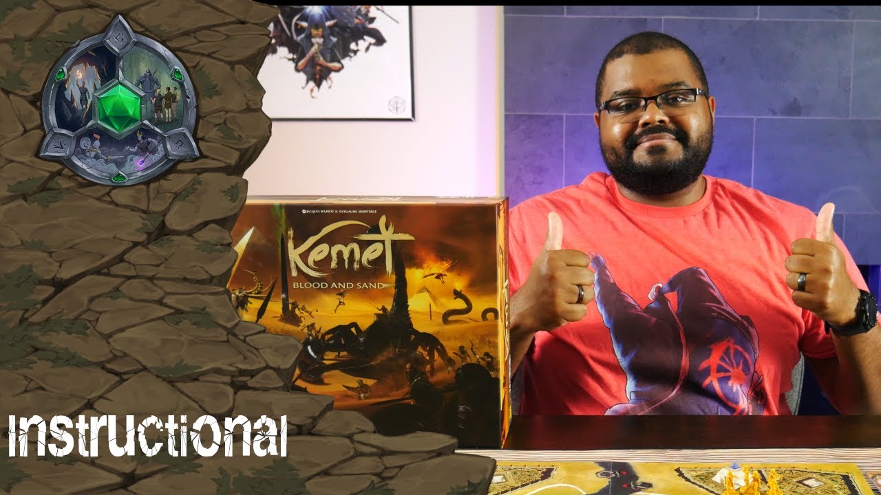 Как настроить и играть &mdash; Kemet: Blood and Sand