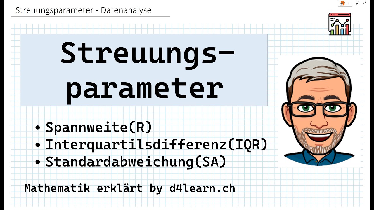 Streuungsparameter - Datenanalyse | by d4learn.ch