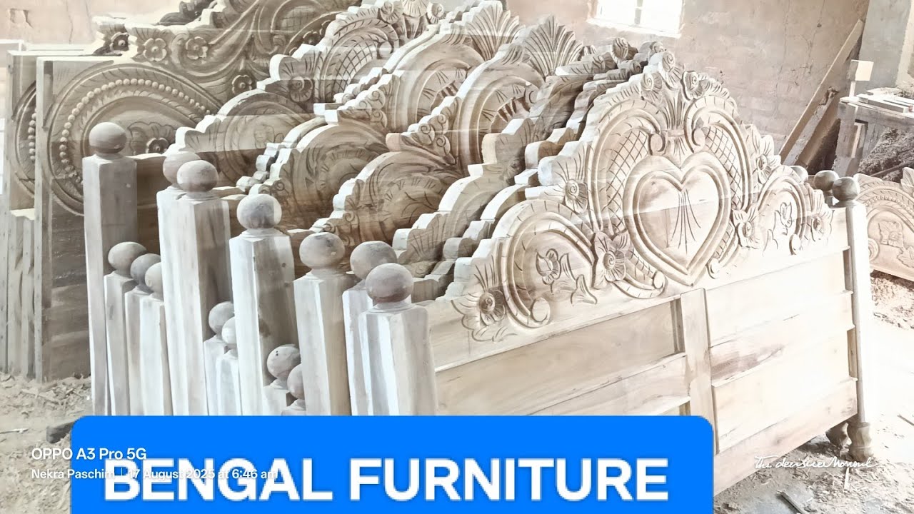 BENGAL FURNITURE//WOOD BED WHOLESALE SHOP//🤙 7407046367