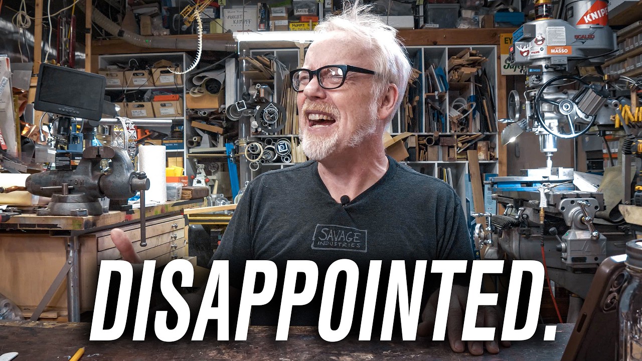 Tools That Disappoint Adam Savage