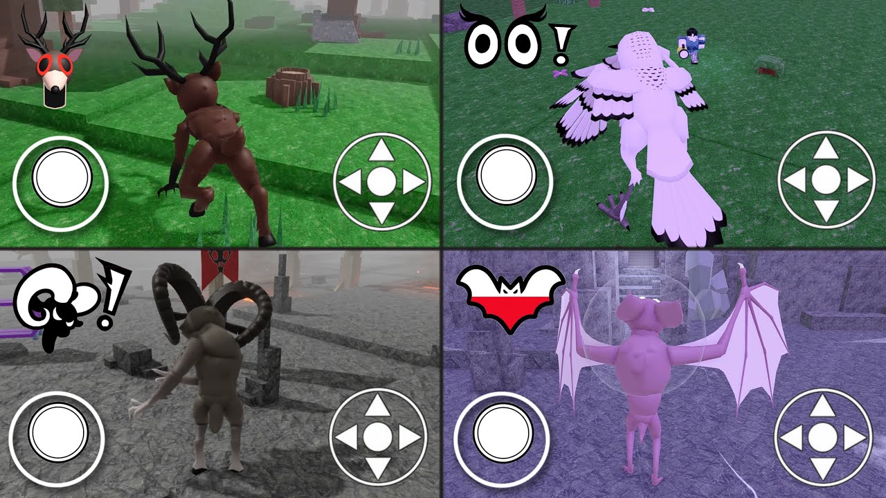 What if I BECOME RAM & OWL & DEER & BAT!? - 99 Nights in the Forest | Roblox