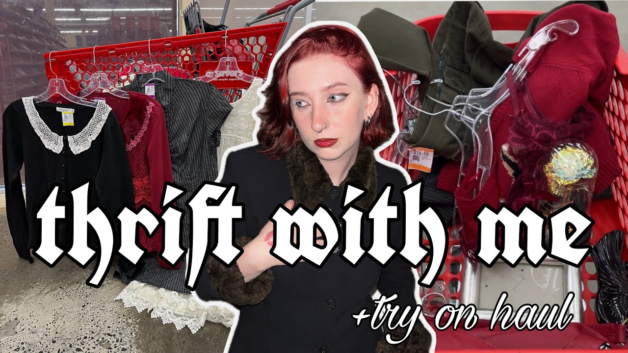 Come Thrift with Me ! thrift trips and try on haul