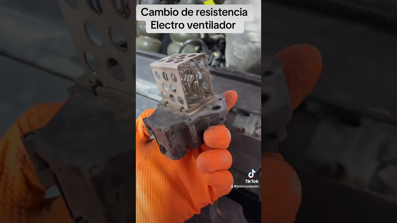Cómo cambiar resistencia electroventilador (Peugeot y citroen)