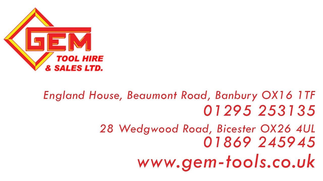 Gem Tool Hire & Sales Ltd &ndash; Plant Machinery Hire