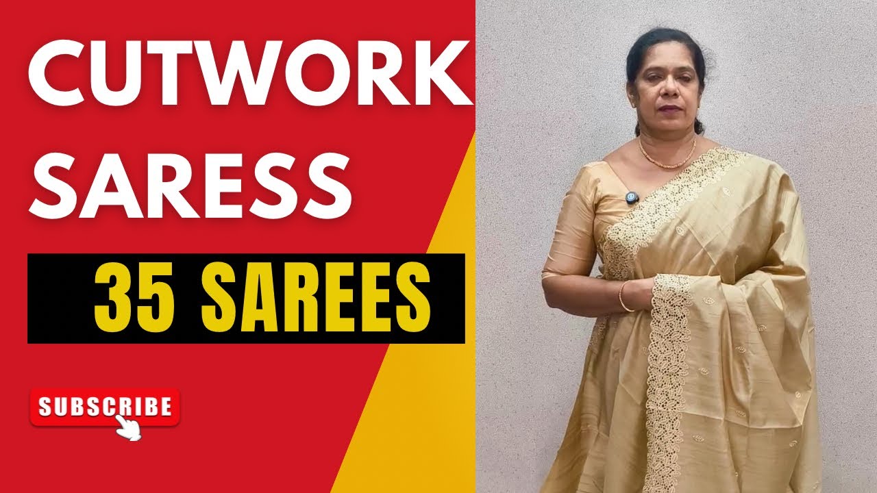 F930 | 🌸 Cutwork Sarees Are Back! 35 Pastel Beauties You’ll Love | Elegant & Trendy Saree | Fiyon