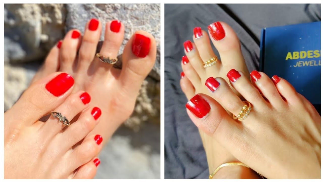 Gorgeous feet toe rings for women and girls#2023