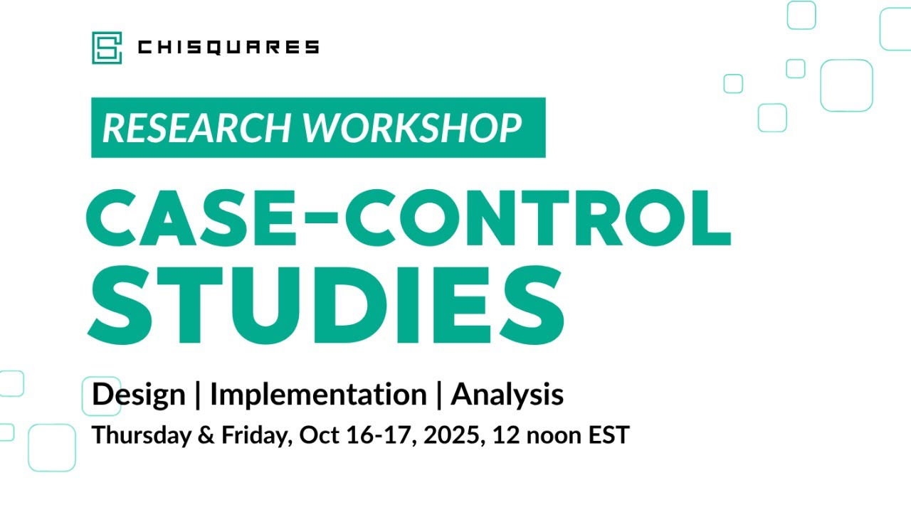 Design, Implementation & Analysis of Case–Control Studies 2 #Trohoc #casecontrolstudies #studydesign