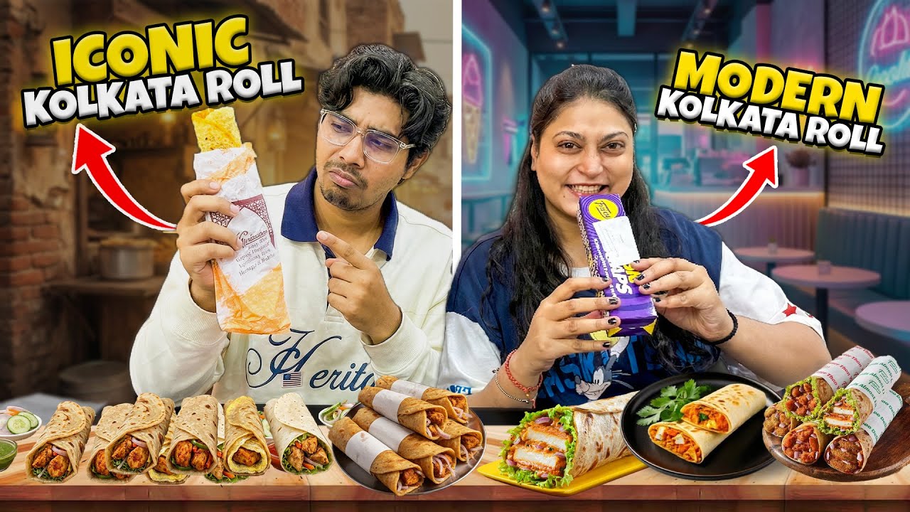 Iconic Kolkata Roll vs Modern Roll – Nizam’s vs Faasos