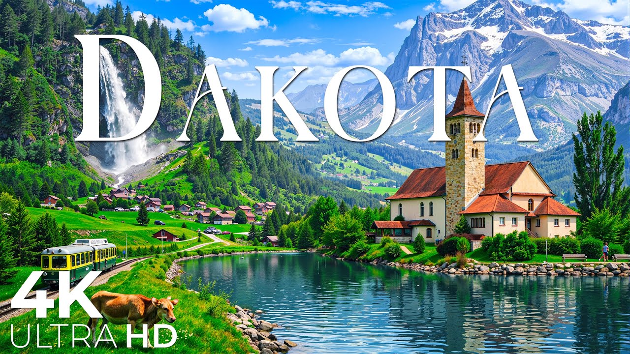 Dakota 4K 🌾✨ – Прекрасная расслабляющая музыка для снятия стресса и тревоги | 4K UHD 🎶