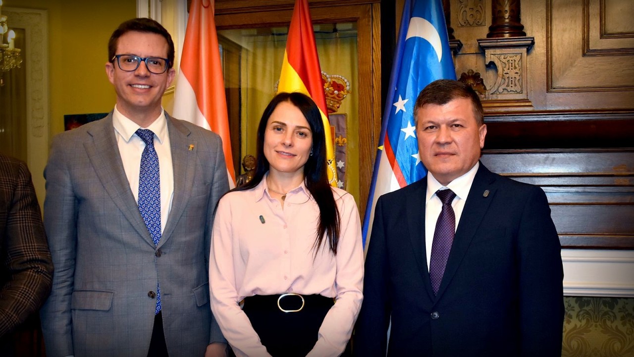 Acto Embajada Uzbekistán en Centro Riojano Madrid. Dinámicas regionales y vínculos países ibéricos