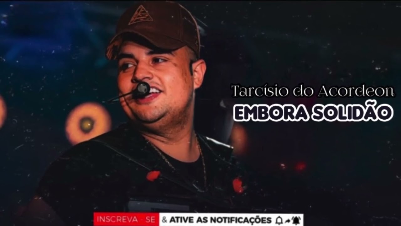 Embora a solidão tenha sido minha amiga, Não me olhe sem amor Não me vejo sem - Tarcísio do Acordeon