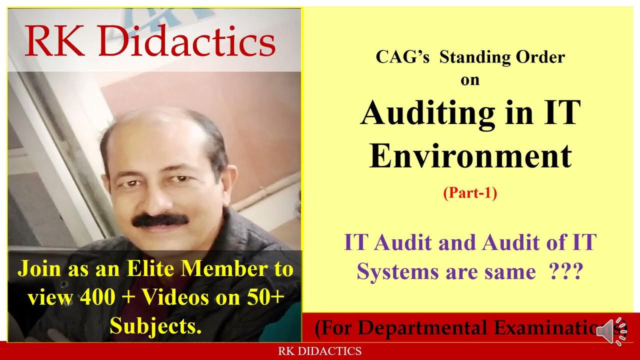 CAG's Order on  IT Audit -1