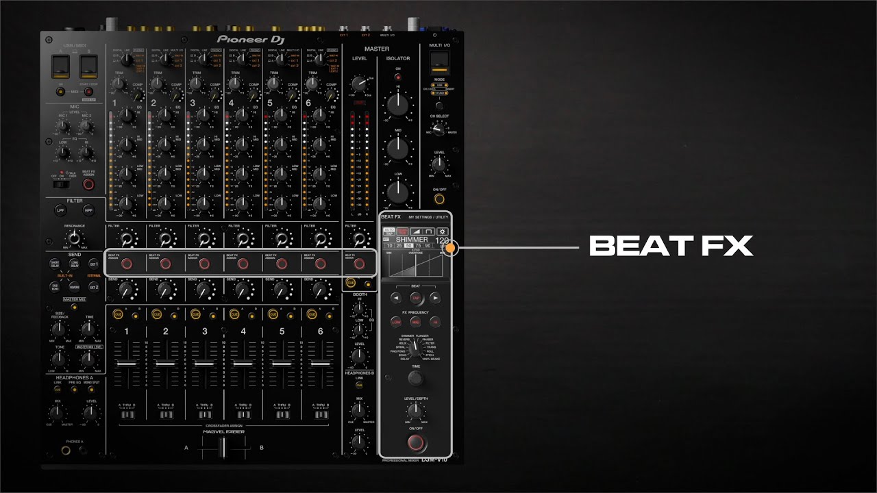 #8. Как использовать Beat FX | Серия обучающих материалов по 6-канальному профессиональному микше...