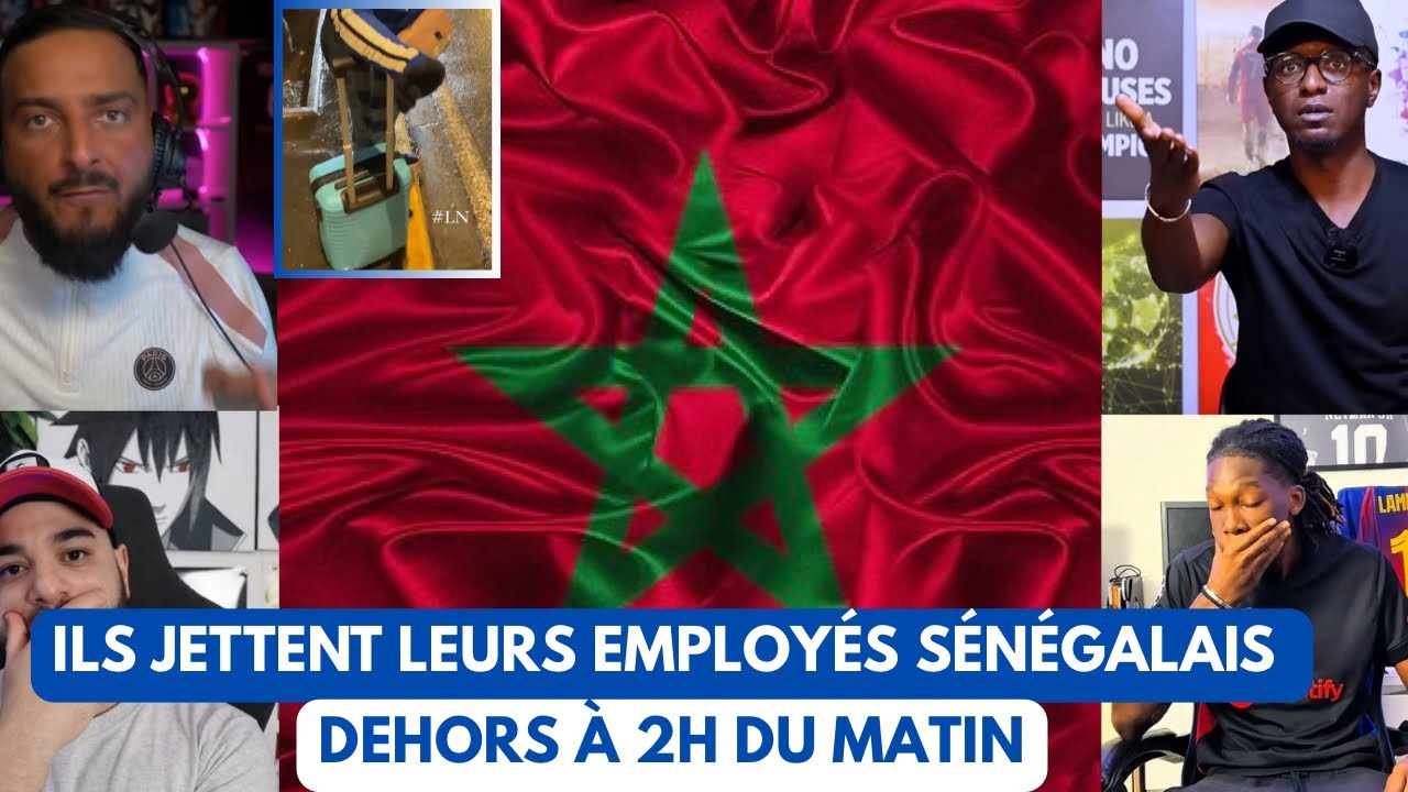 😡🚨LES MAROCAINS METTENT LEURS EMPLOYÉS SÉNÉGALAIS À LA RUE APRÈS LA DÉFAITE EN FINALE !