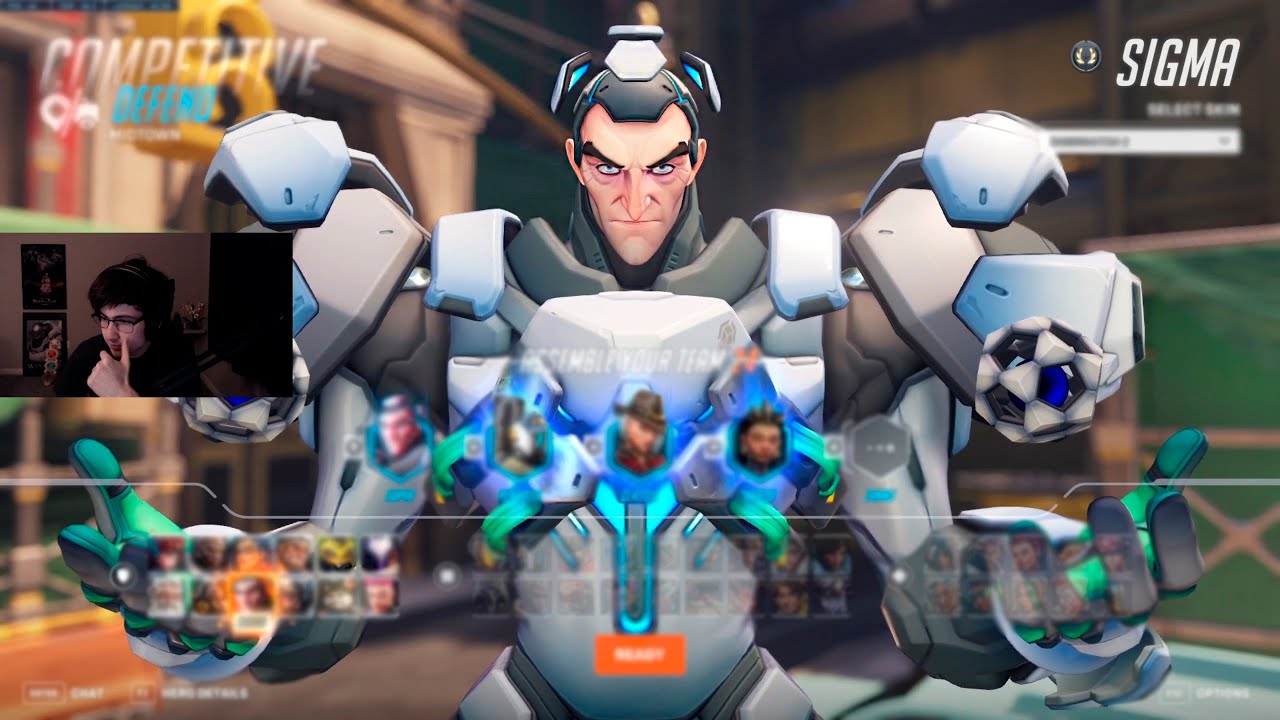 SUPER TOP 500 TANK MAIN - SIGMA GAMEPLAY - OVERWATCH 2 SEASON 11 TOP 500