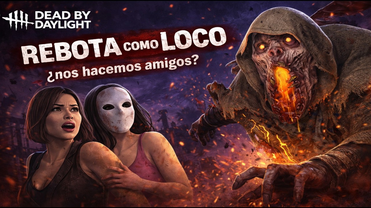 REBOTA COMO LOCO… ¿NOS HACEMOS AMIGOS? 😈 | Dead by Daylight Gameplay